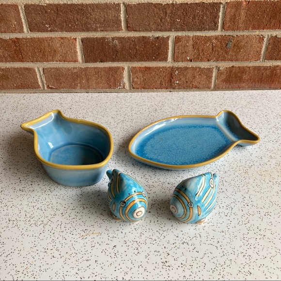 whole home Other - Seaside Fish Serving Set